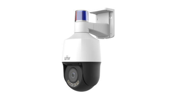 Uniview IPC6324LWH-AX5C-VG2 5MP Active Deterrence Wise-ISP Metal PTZ Camera (2.7mm-13.5mm,Audio&Alarm, Two-Way Audio, Starlight, Auto Tracking)
