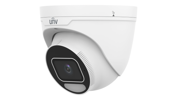 Uniview IPC3634SE-ADF28K-WP-I1 4MP White Light Wise-ISP Turret, 2.8mm