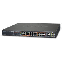 Planet FGSW-2624HPS4 24 Port Web Smart Gigabit PoE Network Switch (420W)