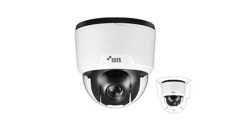 IDIS DC-S6261X H.265 2M 12X Speed Dome Camera, AF Zoom Lens, 5.3 - 64 mm(12X), 12VDC, PoE IEEE 802.3af (Class 3)