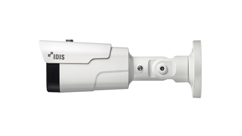 IDIS DC-T4831HRX 8M Bullet Camera, 2.7 ~ 13.5mm, IR 131.2ft., PoE (IEEE 802.3af Class 3), H.265, Audio In/Out