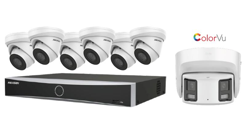 Hikvision EKI-K82T87A 8MP PoE Kit