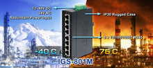 Planet IGS-801M 8-Port Gigabit Managed Industrial Ethernet Switch