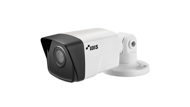 IDIS DC-T4217WRX4.0 2M Bullet Camera, Fixed 4.0mm, IP67, IR 65.6ft, PoE IEEE 802.3af (Class 2), H.265