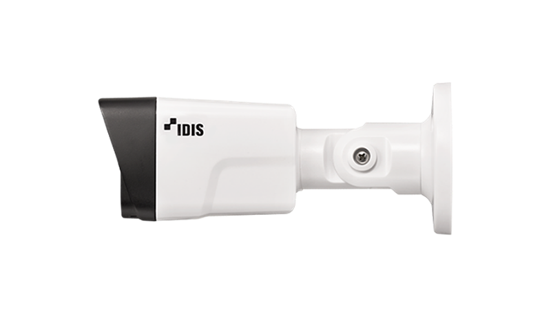 IDIS DC-T4217WRX2.8 2M Bullet Camera, Fixed 2.8mm, IP67, IR 65.6ft, PoE IEEE 802.3af (Class 2), H.265