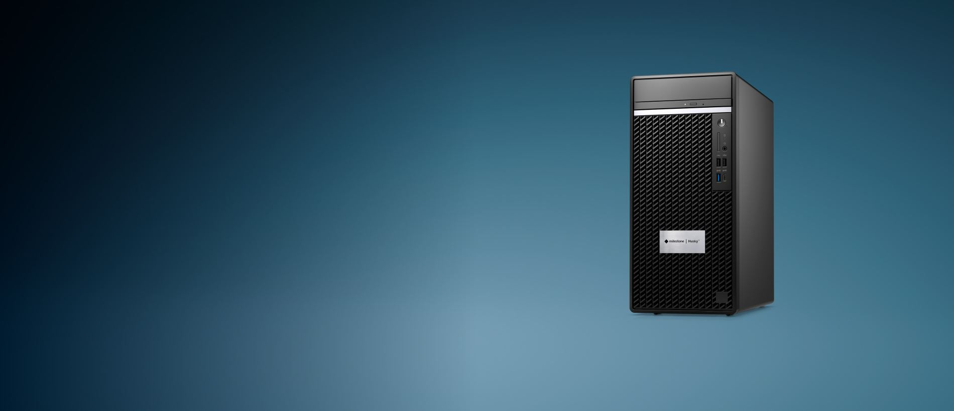 Milestone HE350T-32TB Husky IVO 350 Tower, 32TB(2x16TB)