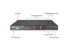 Planet IGS-5225-24P4S Industrial L2+ 24-Port Gigabit PoE + 4-port Gigabit SFP Managed Switch