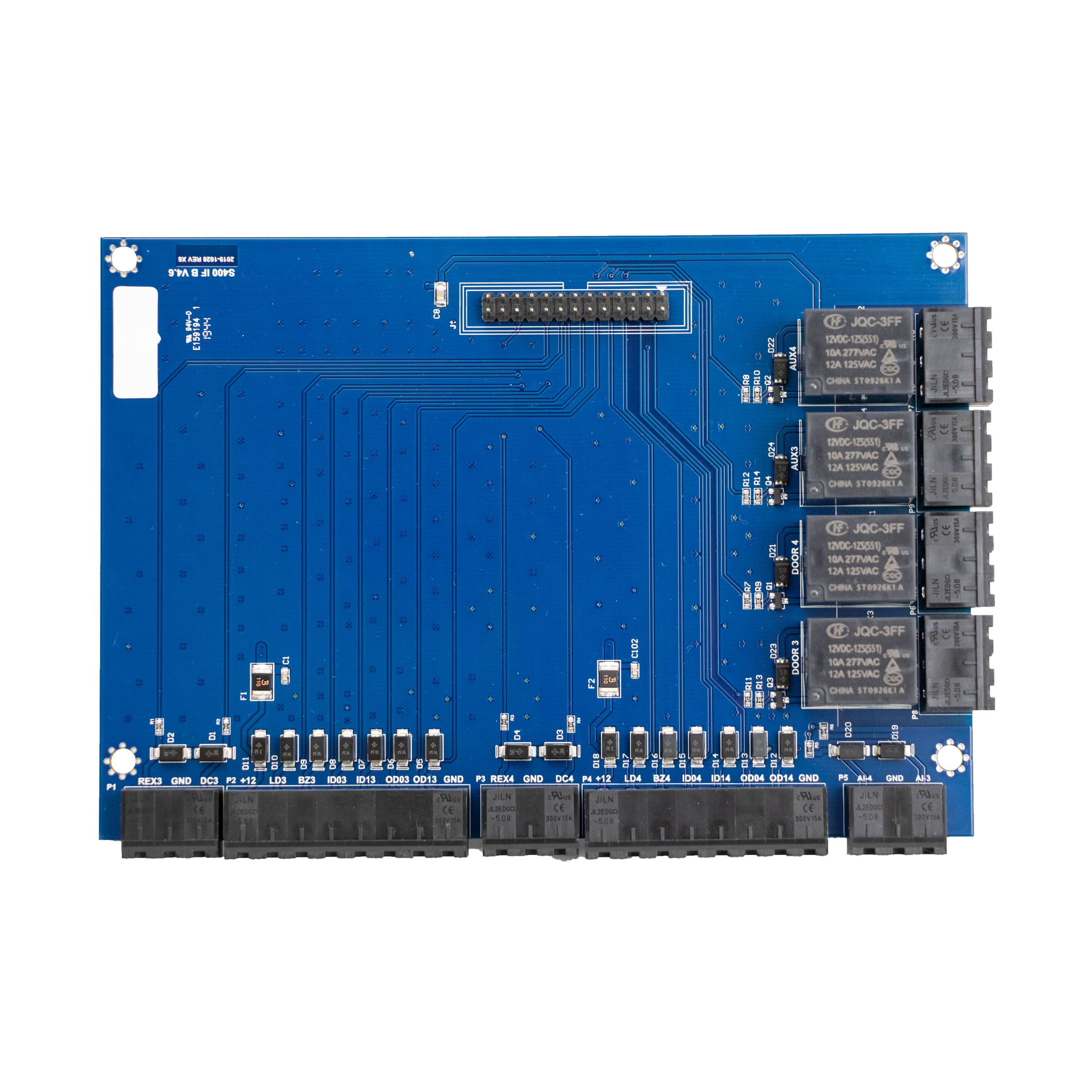 Speco Technologies ACKITM1 4 Door Access Control Kit with Bluetooth Mobile Reader & Credentials