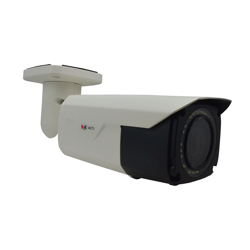 ACTi A410 5MP Deep Learning AI 5x Zoom Bullet with IR LED 30m, WDR 125dB