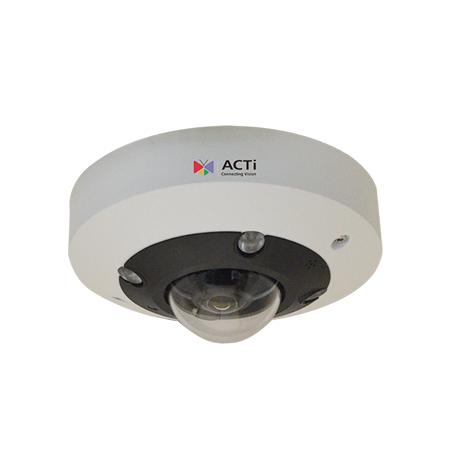 ACTi A711 12MP Outdoor Hemispheric Network Dome Camera with D/N, Adaptive IR, Extreme WDR