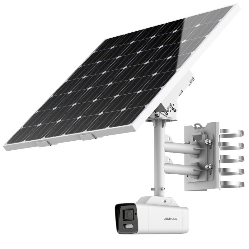 Hikvision DS-2XS6A47G1/P-IZSC36S80 8-32mm 4MP ANPR LPR Bullet Solar Power 4G Network Camera Kit