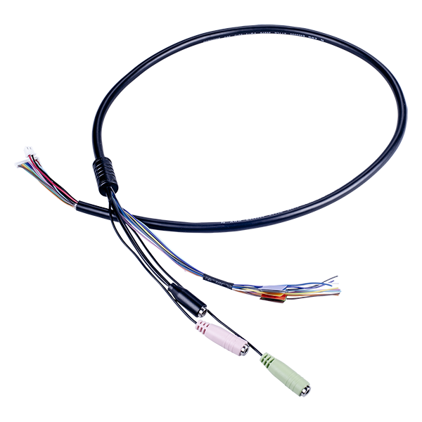 Vivotek AO-003 Cable for AC24V, Mic in , Line out, RS485, 4 DI, 2 DO