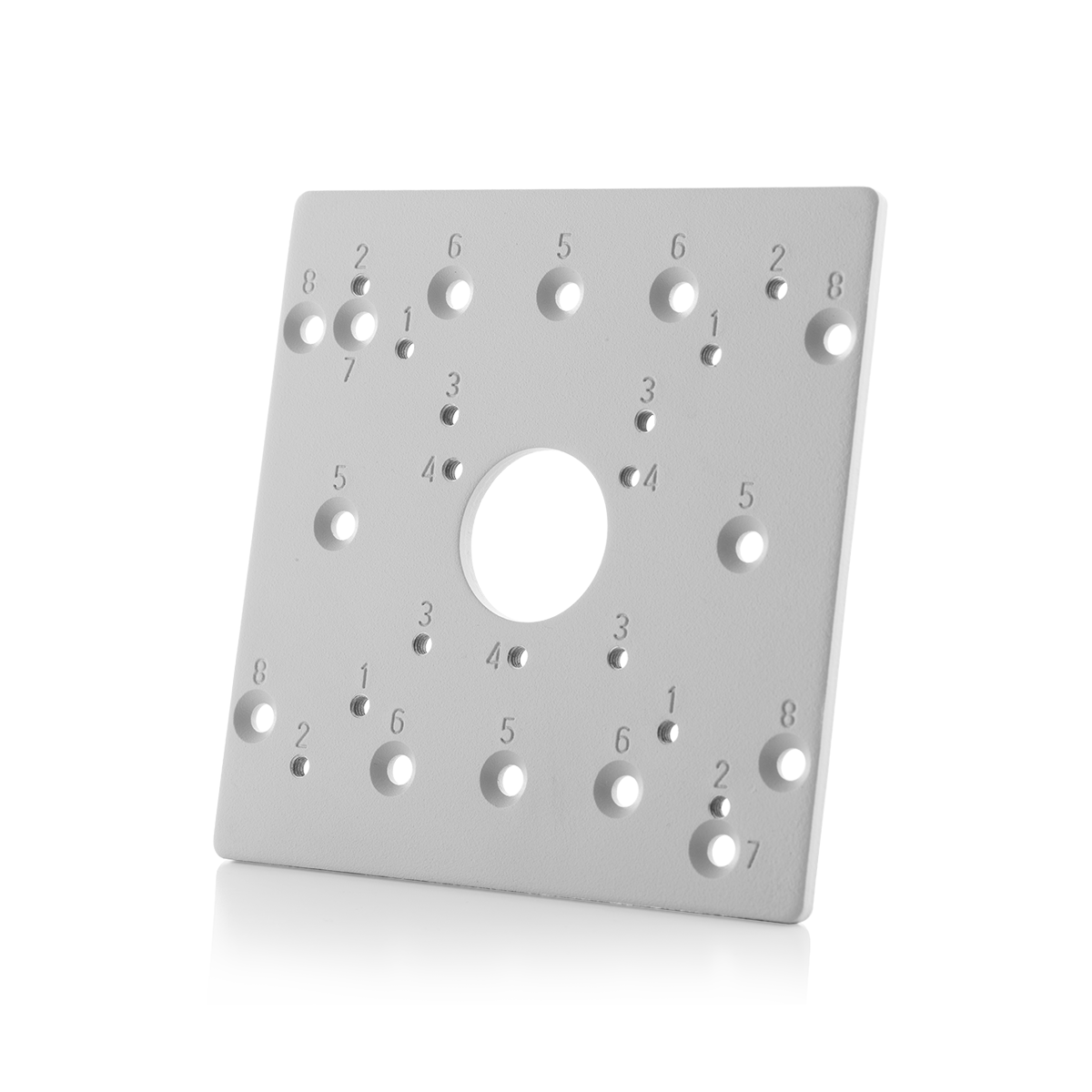 Arecont Vision AV-EBAS-W Square Electrical Box Adapter Plate for Contera Series Cameras Color: (ARE-AV-EBAS-W)