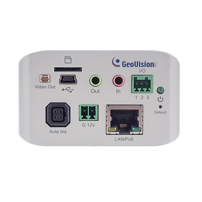 Geovision GV-BX4700-FD 4MP H.265 Super Low Lux WDR Pro Face Detection Box IP Camera