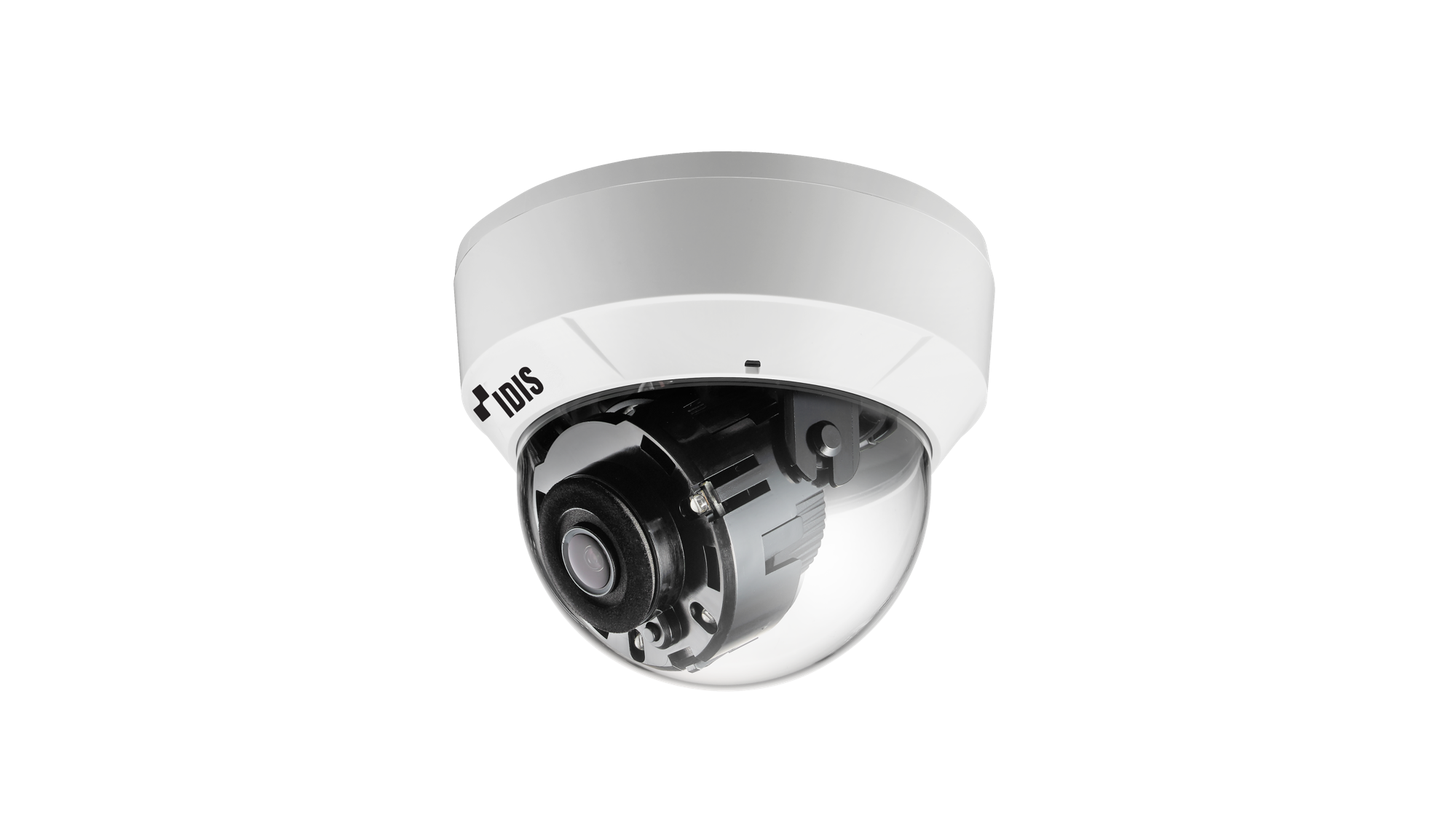 IDIS DC-D4517RXP2.8-W H.265 5M PoE Extender IR Dome Camera,2.8mm,PoE, IEEE 802.3at(Class 4), White Basae