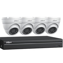 Dahua C544E42 4MP HDCVI Security System (4 Eyeball cameras + DVR)