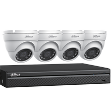 Dahua C542E42 2MP HDCVI Security System (4 Eyeball cameras + DVR)