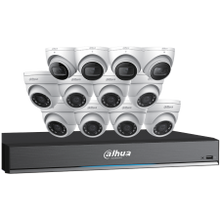 Dahua C7168E124 4K HDCVI Security System (4 x 4K Eyeball+ 8 x 5MP Eyeball + DVR)