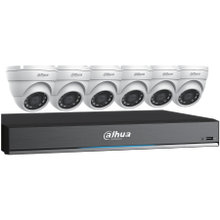 Dahua C785E63 5MP HDCVI Security System (6 Eyeball cameras + DVR)