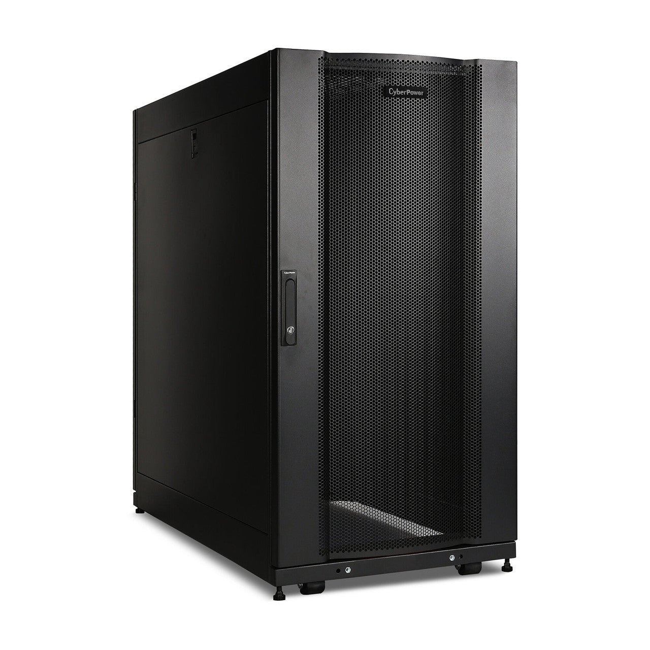 CyberPower CR24U11001 24U 19" Rack Enclosure, 600mm wide 1070mm deep, hex perforated metal door