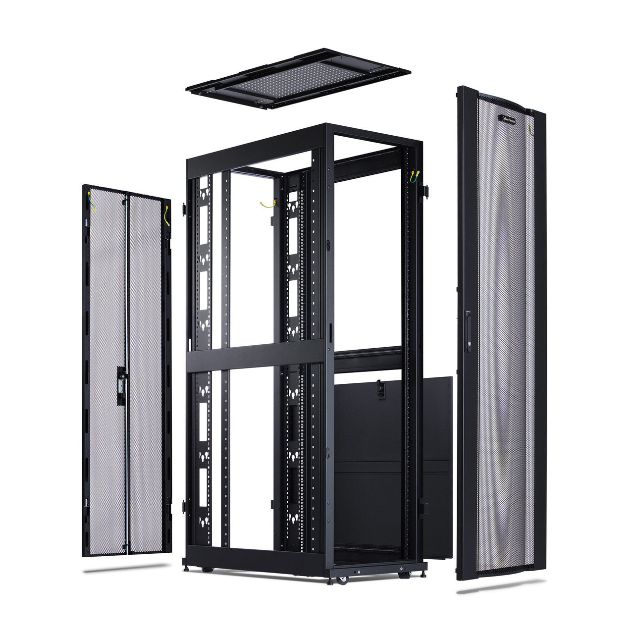 CyberPower CR42U11001 42U 19" Rack Enclosure, 600mm wide, 1070mm deep, hex perforated metal door