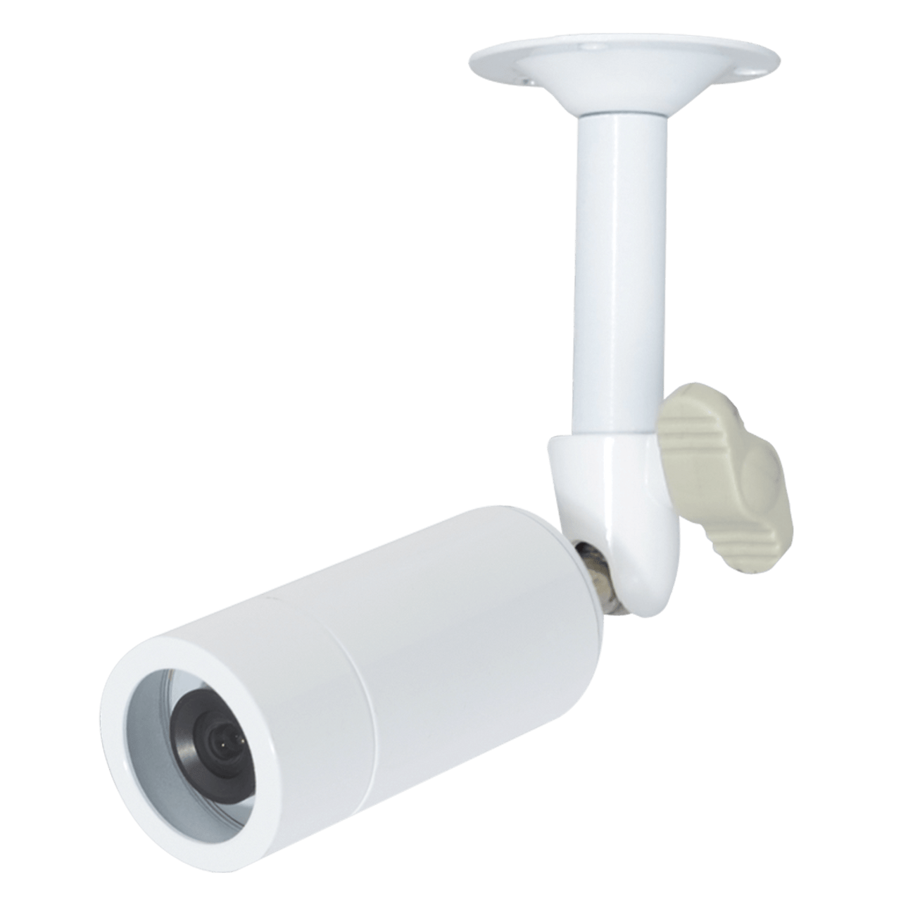 Speco Technologies SPE-CVC637TW 2MP HD-TVI Mini Bullet Camera, 3.6mm Lens, White Housing, TAA (SPE-CVC637TW)