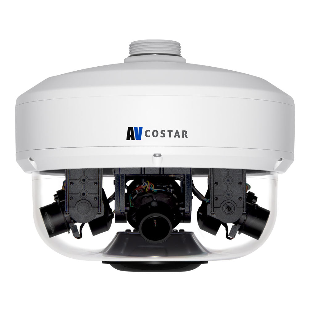 IDIS AV20576RSIR 20MP Contera Omni with IR, 4x5MP Sensors, 2.7-13.5mm, Motorized Pan/Tilt/Zoom/Focus, WDR, POE+