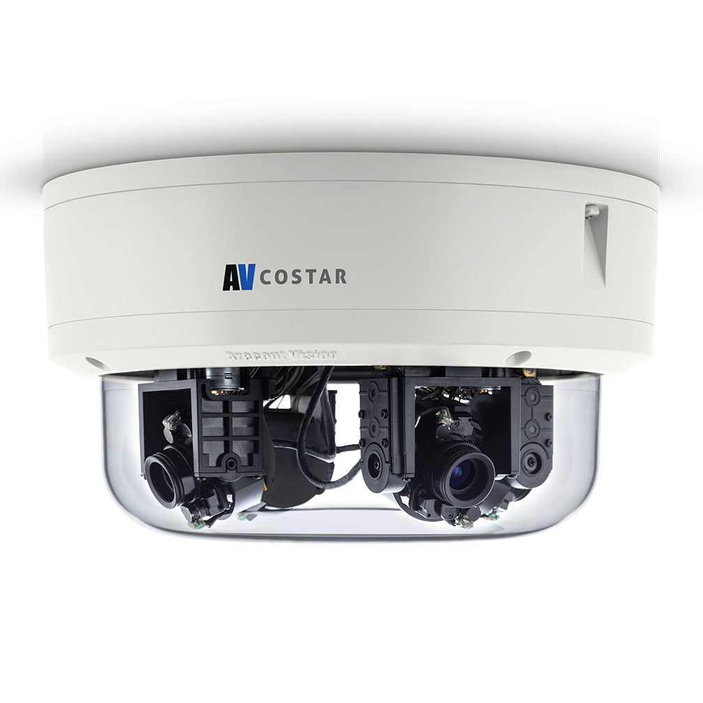 Arecont Vision AV8476RS 8MP Contera Omni Directional Remote Setup Outdoor Dome, Remote Setup with Remote Focus