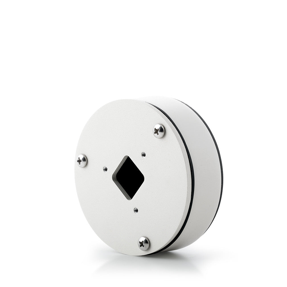 Arecont Vision MCB-JBA-W Junction Box for Micro Bullet, Color: Vision White (ARE-MCB-JBA-W)