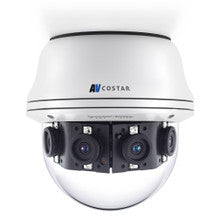 Arecont Vision AV08CPD-118 8MP Contera 180 Panoramic Outdoor Dome 7680x1080 H.265/H.264/M-JPEG, WDR 120dB