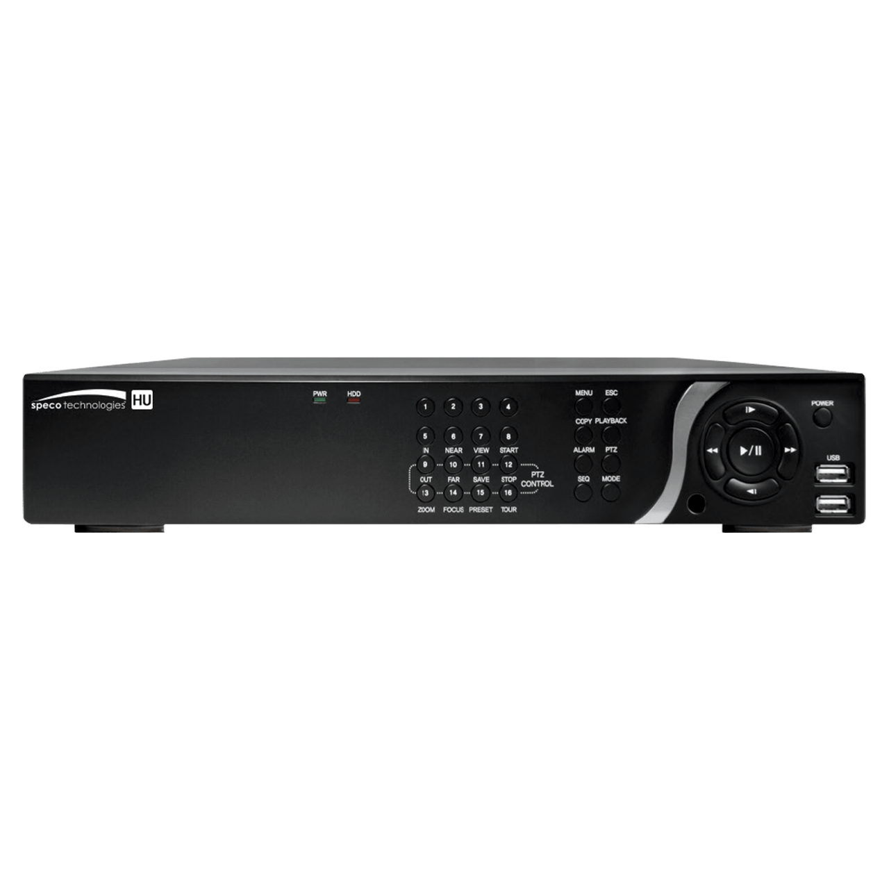 Speco Technologies D16HU40TB 16 Channel 4K IP/TVI Hybrid Recorder TAA- 40TB