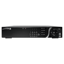 Speco Technologies D16HU40TB 16 Channel 4K IP/TVI Hybrid Recorder TAA- 40TB