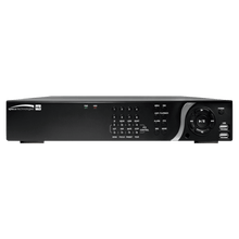 Speco Technologies D16HU2TB 16 Channel 4K IP/TVI Hybrid Recorder TAA- 2TB