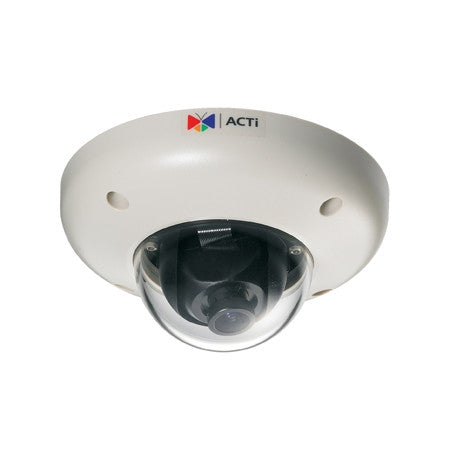 ACTi ACM-3701E 1 Megapixel IP Vandal Proof PoE Indoor Mini Dome Network Camera