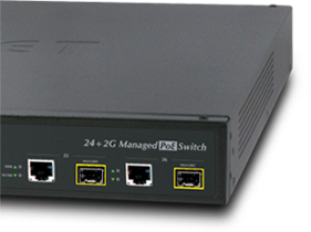 Planet FGSW-2620VMP4 24 Port PoE Network Switch