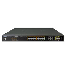 Planet GS-4210-16UP4C 16-port Managed Gigabit Ultra PoE Network Switch
