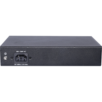 Geovision GV-APOE0810 Long Distance 10-port 10/100/1000Mbps unmanaged PoE Switch with 8 PSE/POE ports and 2 uplink ports. (140-APOE81W-000)