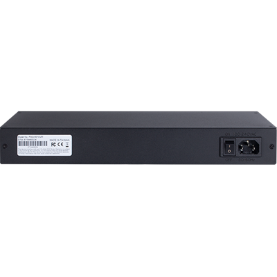 Geovision GV-POE0812 8-port 10/100/1000 Mbps Web Managed Base T(x) PoE +Web Smart PoE Switch 2 SFP uplink port. (140-POE0812-000)