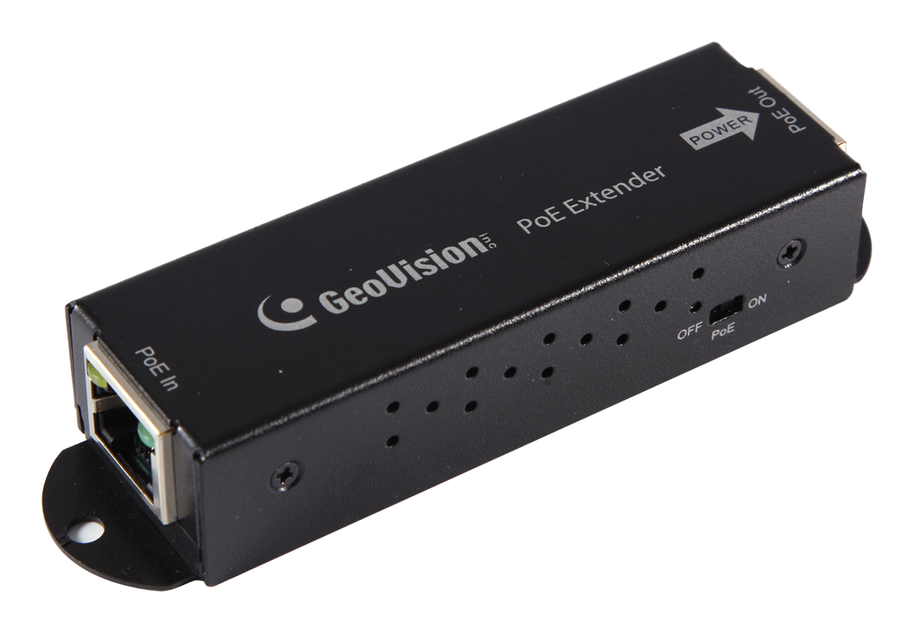Geovision GV-POEX0100 1-port 10/100 Mbps PoE Extender (140-POEX01-000)
