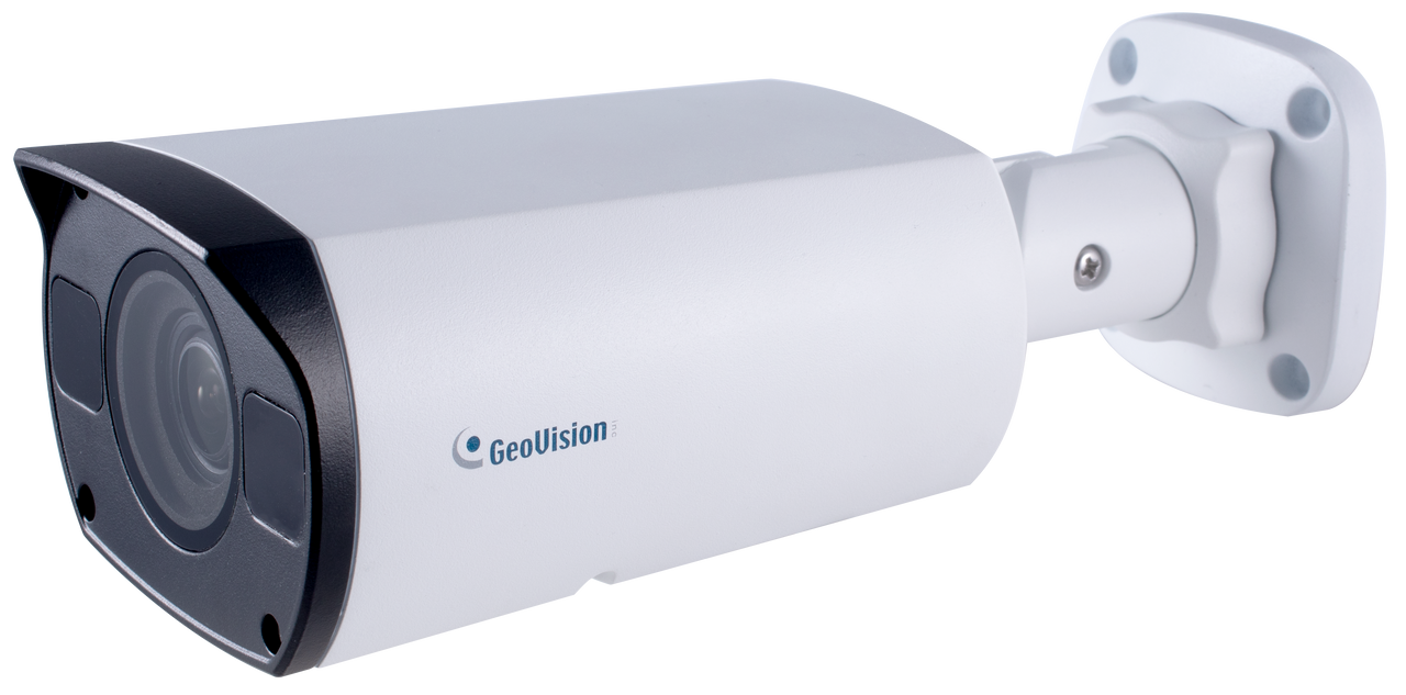 Geovision GV-TBL8810 AI 8MP H.265 4.3x Zoom Super Low Lux WDR Pro IR Bullet IP Camera