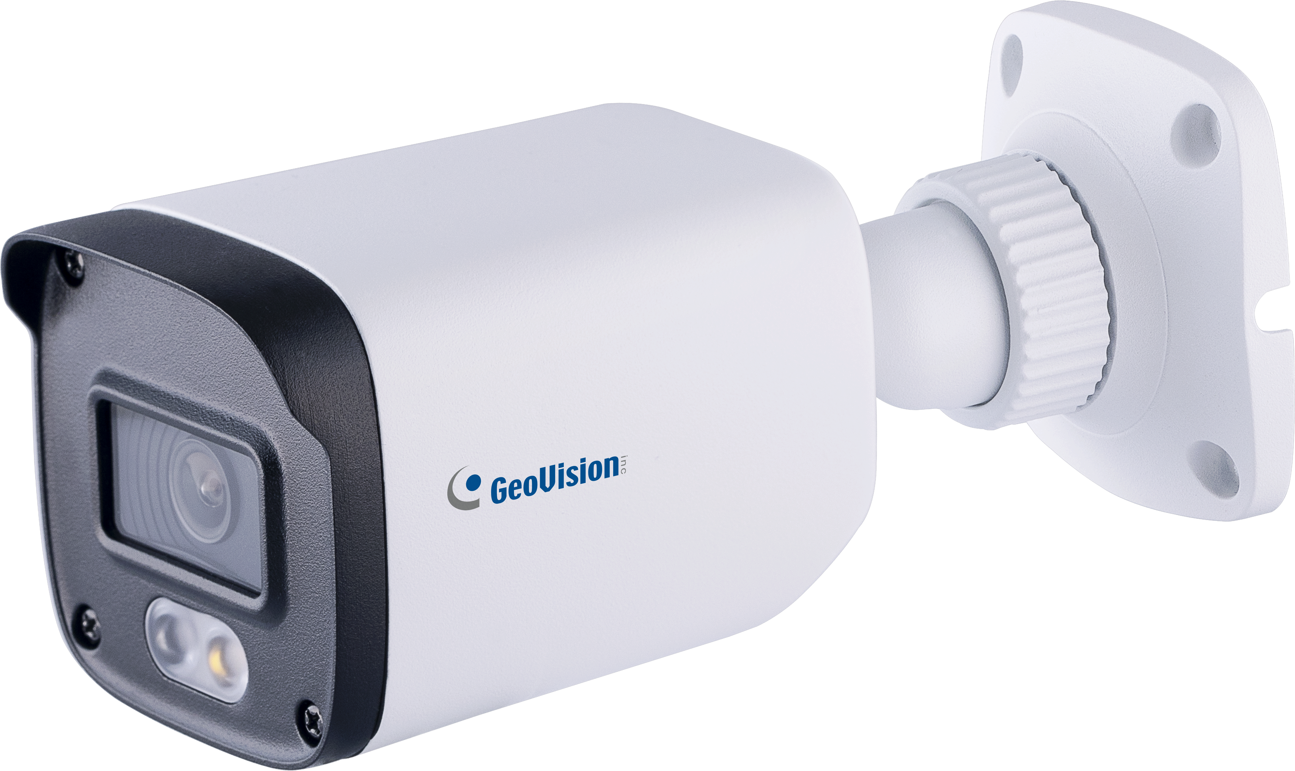Geovision GV-GBLF2802-3F (125-GBLF282-3F10) AI 2MP H.265 Super Low Lux WDR Pro Full Color Warm LED IR Bullet IP Camera, 3.6mm