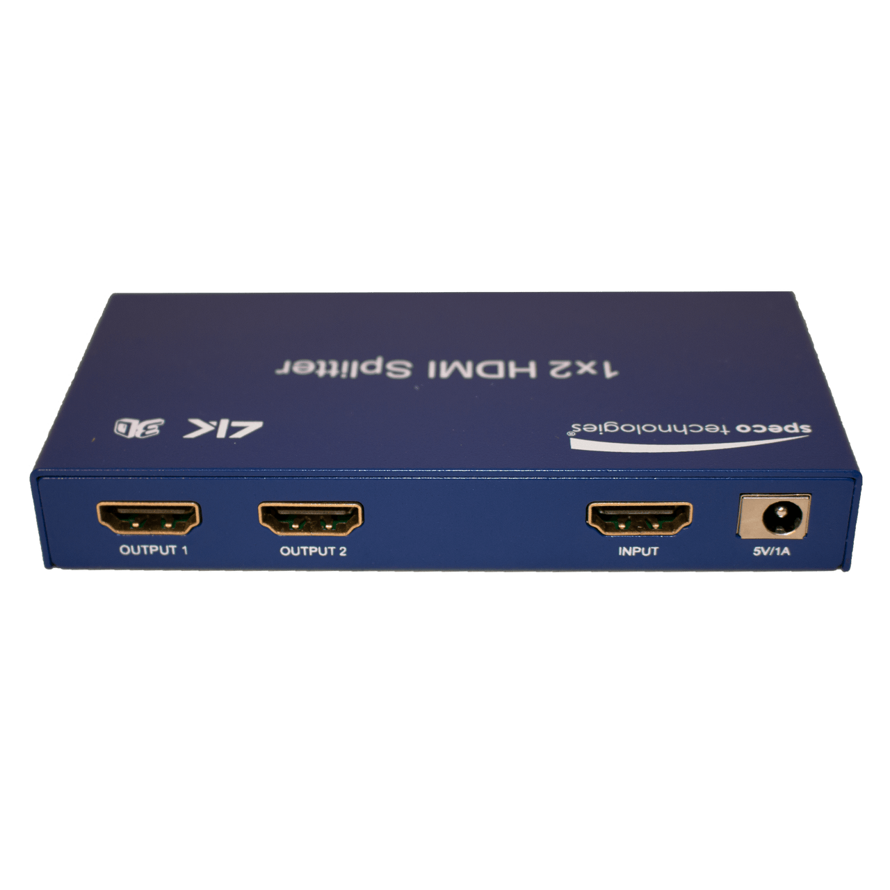 Speco Technologies SPE-HD2SPL2 HDMI 1 to 2 Splitter- Res up to 4K (SPE-HD2SPL2)