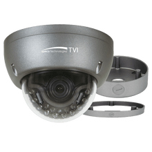 Speco Technologies SPE-HT5940T 2MP HD-TVI Vandal Dome, IR, 2.8-12mm lens, Grey housing, Included Junc Box, TAA