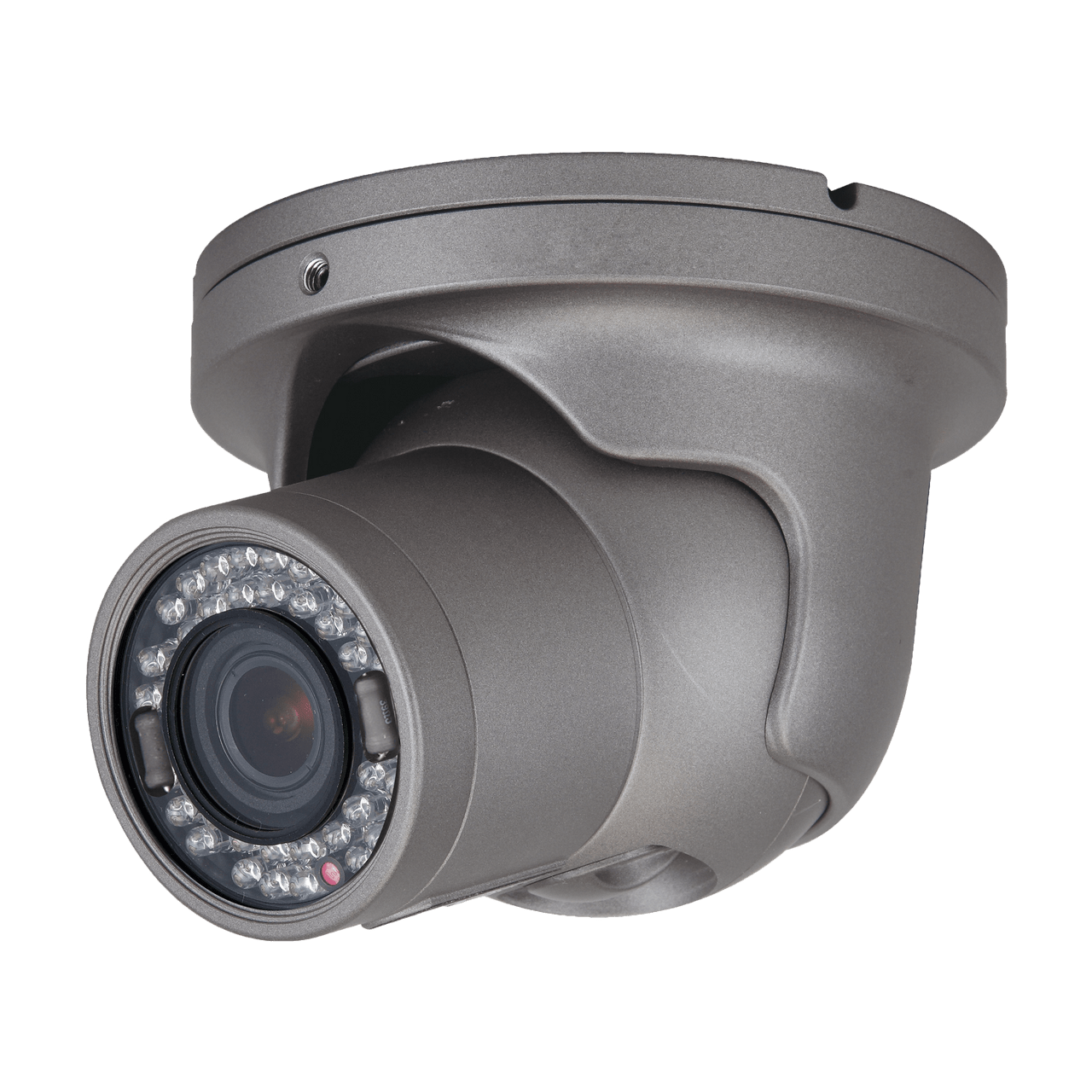 Speco Technologies SPE-HT6041T 2MP HD-TVI Vandal Turret, IR, 3.6mm lens, Grey housing, TAA (SPE-HT6041T)