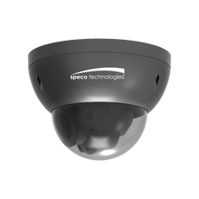 Speco Technologies SPE-HTiD21TM 2MP HD-TVI Intensifier Dome Camera, 2.8-12mm Motorized Lens, Grey Housing, UL