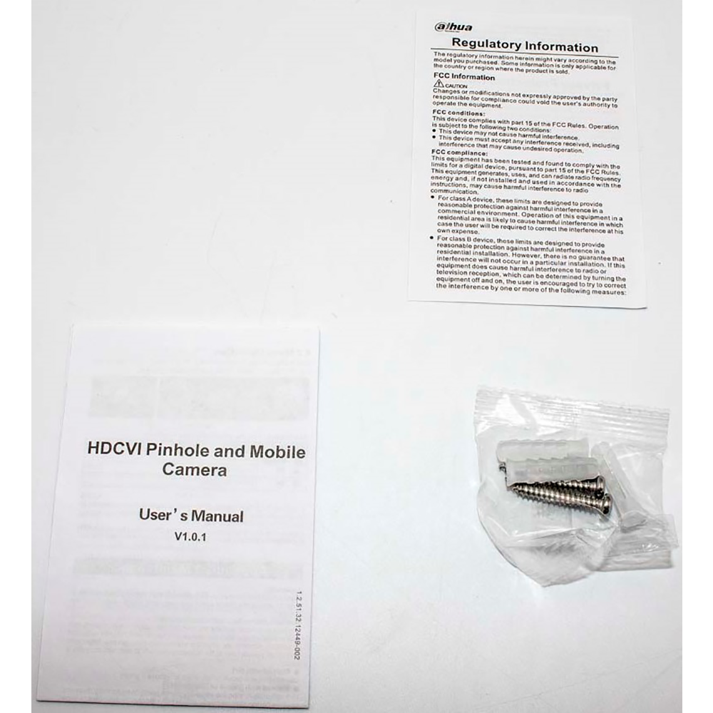 Dahua DH-HAC-HUM1220GN-B 2MP HDCVI Bullet Pinhole Camera