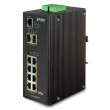 Planet IGS-10020PT 8-port Industrial Switch with Wide Operating Temperature