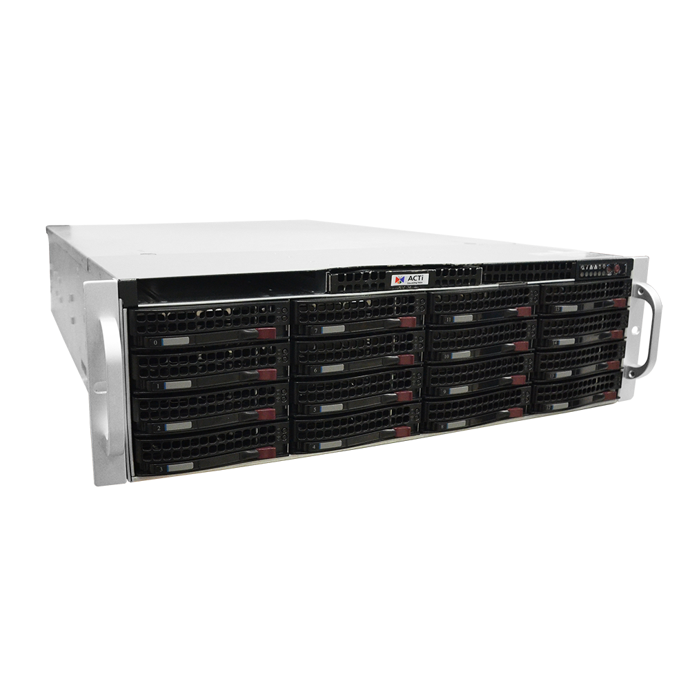 ACTi INR-418 256-Channel RAID Rackmount Standalone NVR with Redundant Power Supply