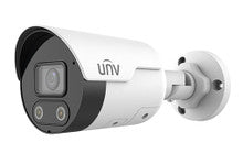 Uniview IPC2124SR3-ADF28KMC-DL UNV 4MP White Light IP Bullet Camera, Fixed 2.8mm