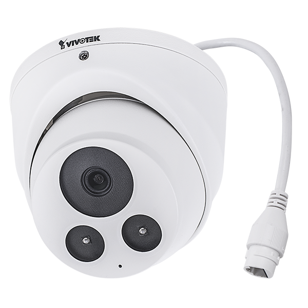 Vivotek V5K6T3A2 VIVOTEK 8CH KIT IT9380-H 5MP Turret x6, ND9326P NVR 2TB